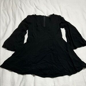 Express Black Long Sleeve Dress Small